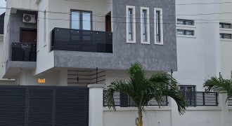 Newly built and fully furnished 4-bedroom semi-detached duplex with a BQ
